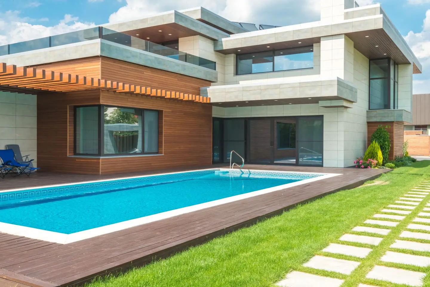Swimming pool built in Allynbrook, NSW